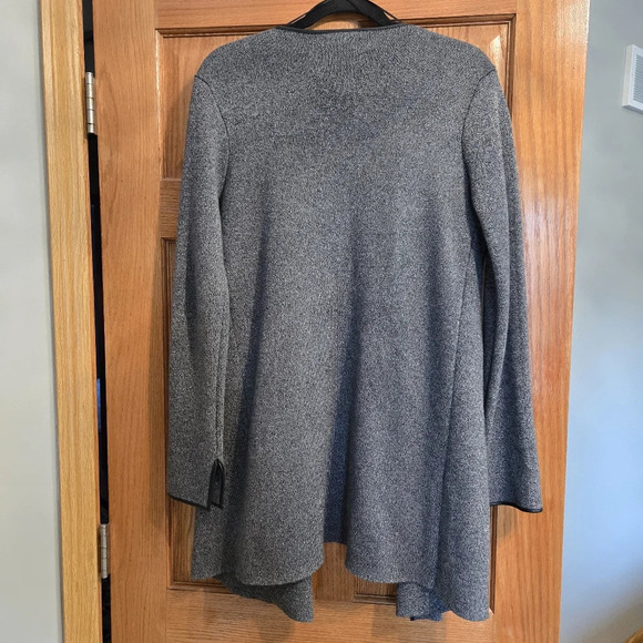 Zara Drape Front Cardigan Knit Sweater size Medium - Picture 2 of 9